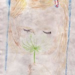 Mädchen Aquarell-Technick